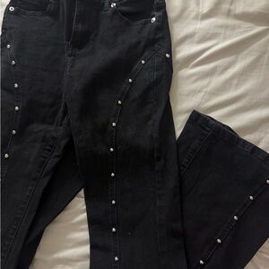 Fashion Nova Black High-Rise Jeans